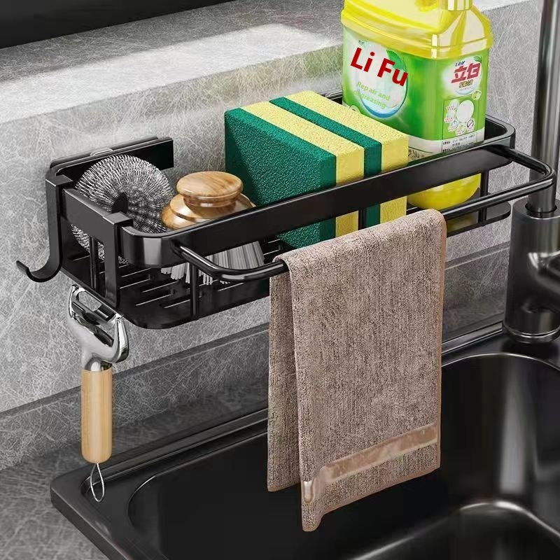 Space-Saving Bathroom Skincare Organizer Shelf
