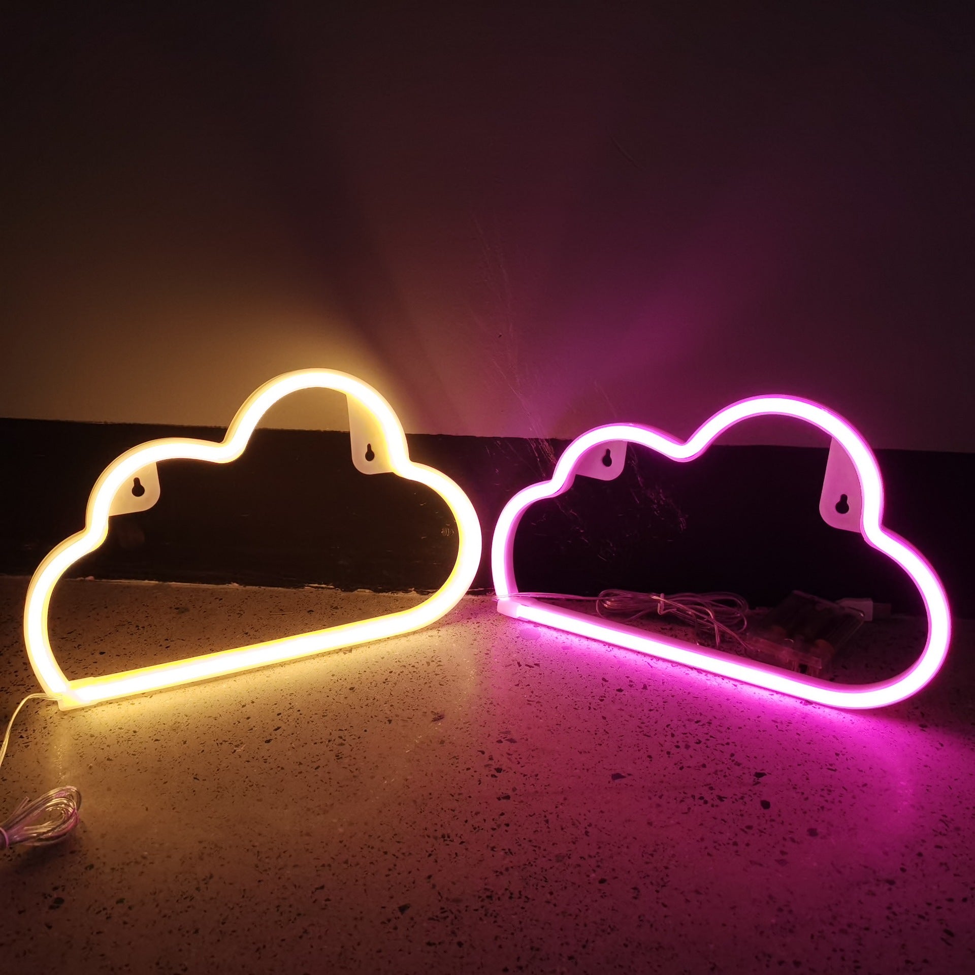 Cloud Neon Wall Light – Aesthetic LED Room Decor