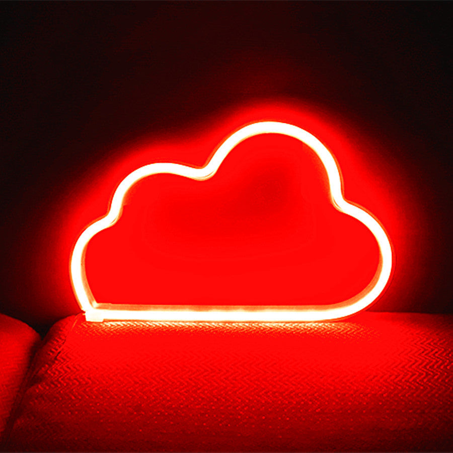 Cloud Neon Wall Light – Aesthetic LED Room Decor