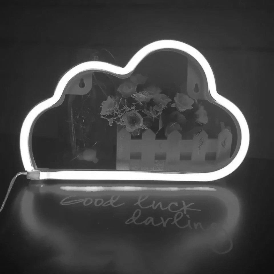 Cloud Neon Wall Light – Aesthetic LED Room Decor