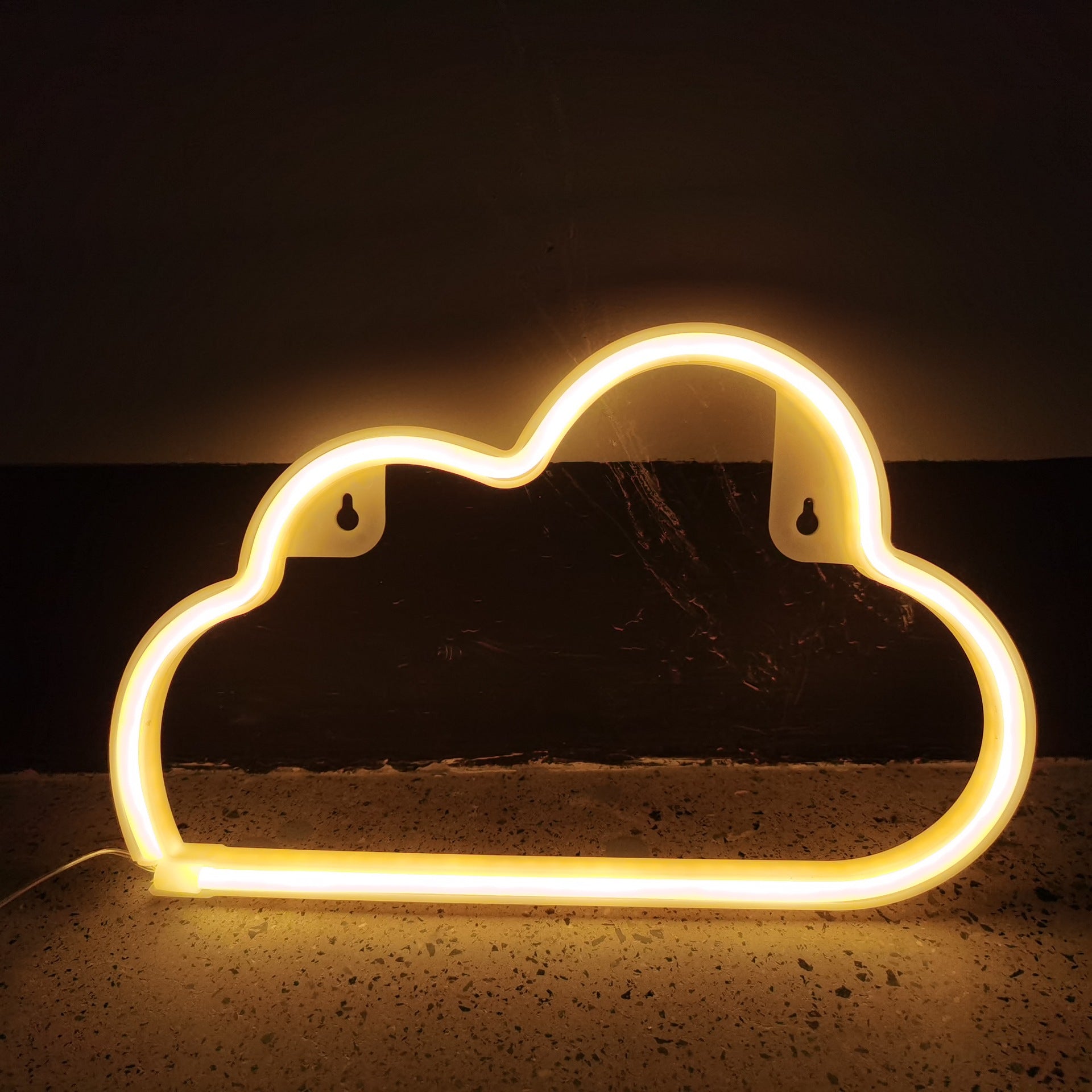 Cloud Neon Wall Light – Aesthetic LED Room Decor