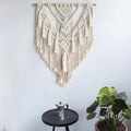 Boho Macrame Wall Hanging – Handmade Woven Room Decor