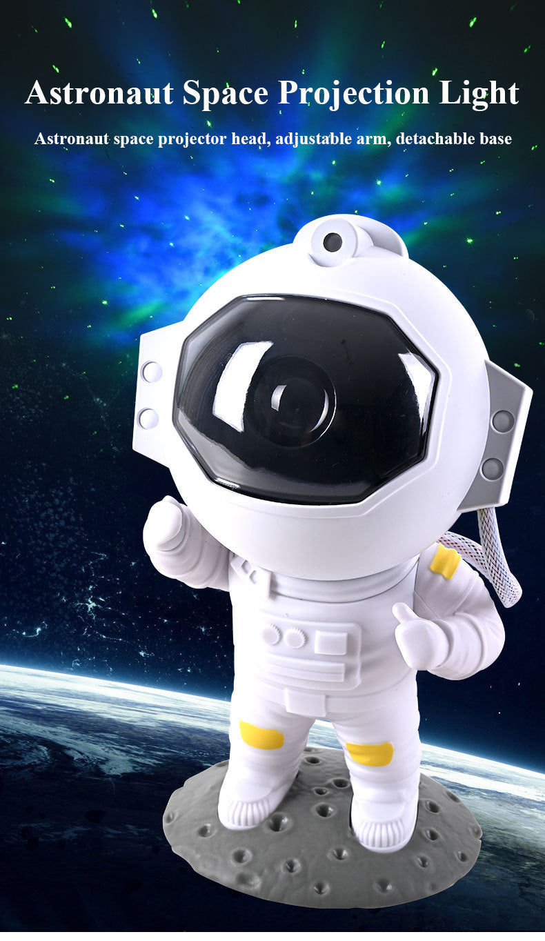 Galaxy Star Projector Astronaut Lamp – Dreamy Starry Sky Night Light