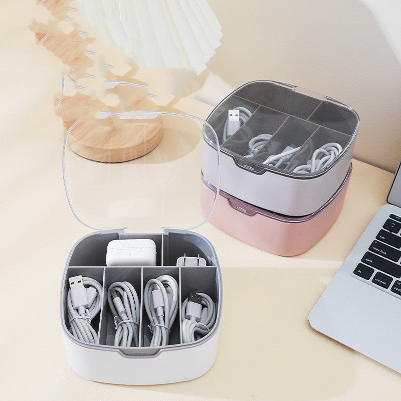 Smart Charging Cable Organizer for Home and Office