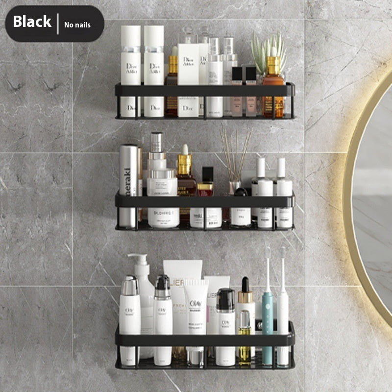 Space-Saving Bathroom Skincare Organizer Shelf