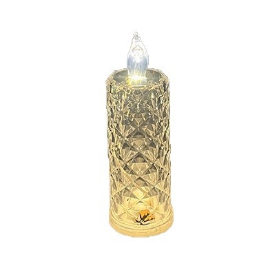 Rose Shadow LED Flameless Candle Light