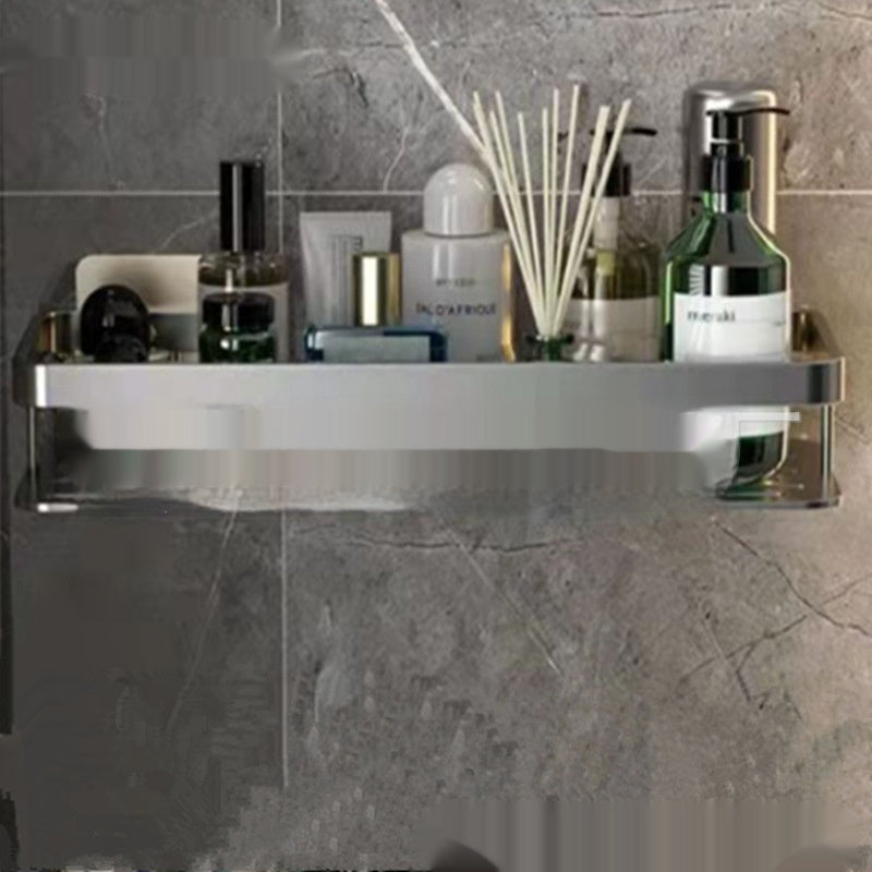 Space-Saving Bathroom Skincare Organizer Shelf