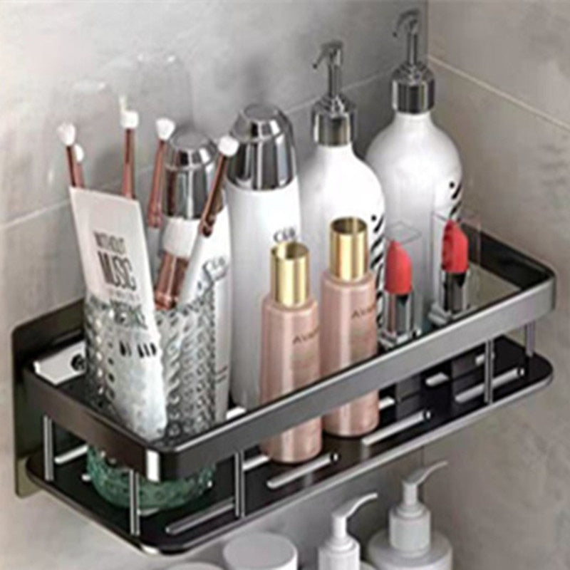 Space-Saving Bathroom Skincare Organizer Shelf