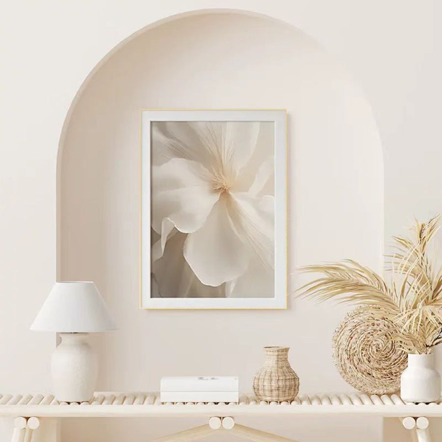 Elegant White Floral Vase Canvas Wall Art 🌸