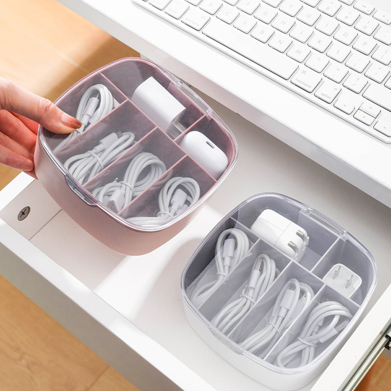 Smart Charging Cable Organizer for Home and Office