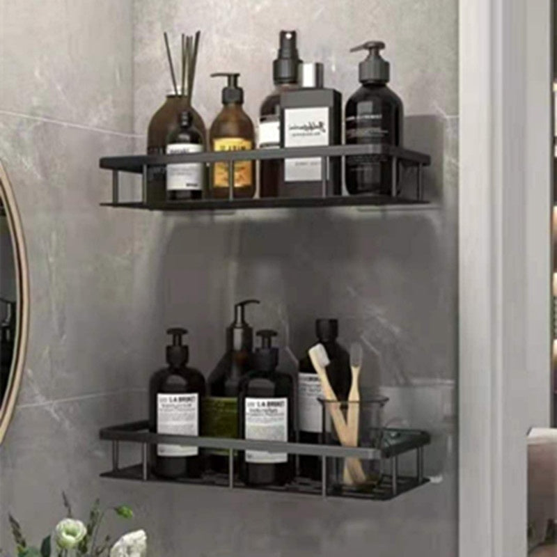 Space-Saving Bathroom Skincare Organizer Shelf