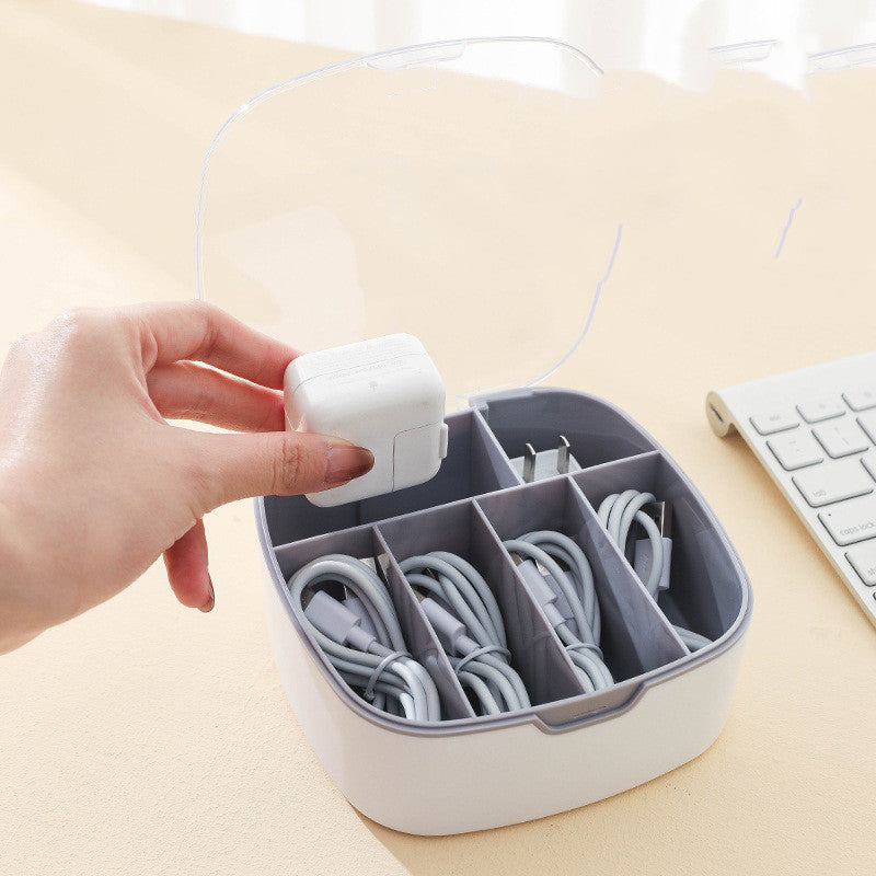 Smart Charging Cable Organizer for Home and Office